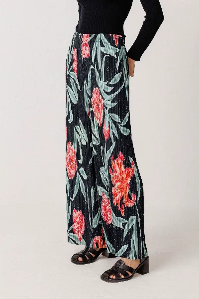 SKFK SKFK Damen vegan Hose Izate Mehrfarbig
