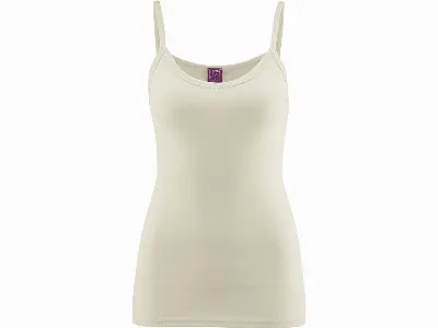 Living Crafts Living Crafts Bio-Damen-Top Julia ohne Seitennähte, natural,