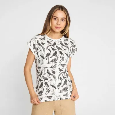 Dedicated DEDICATED Visby T-Shirt birds