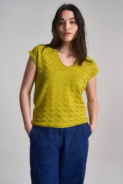 KOMODO KOMODO Damen vegan Weste Polly Sap Grün