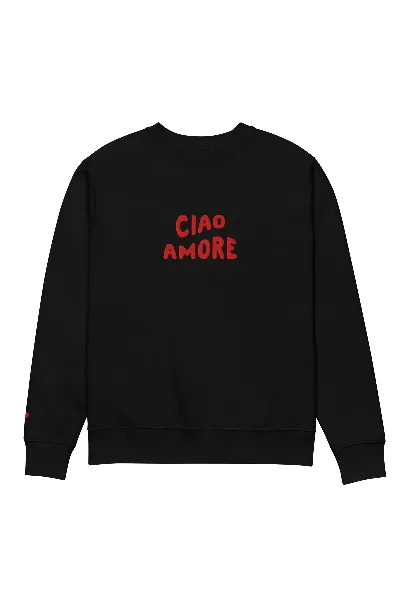 The Refined Spirit The Refined Spirit Damen vegan Sweatshirt Unisex Ciao Amore