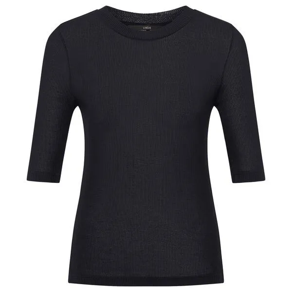 LANIUS LANIUS Halbarm-Stehkragenshirt