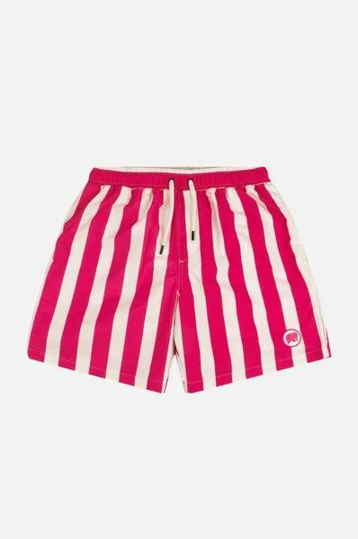 Trendsplant Trendsplant Beach Club SEAQUAL®YARN Swim Trunks Fuchsia