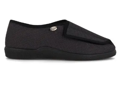 Tuffeln Tuffeln Vegane Verbandschuhe 'Wohltat' mit starkem Klettverschluss aus antiviralem 3D Netz