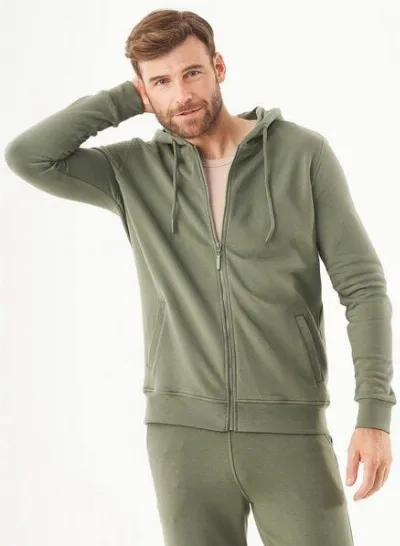 ORGANICATION ORGANICATION Soft Touch Sweatjacke aus Bio-Baumwolle