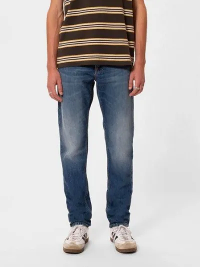 Nudie Jeans Nudie Jeans Straight Fit Jeans Steady Eddie II - Heavy Rain