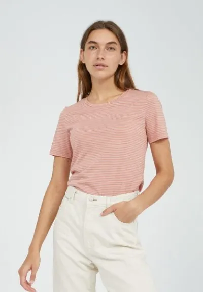 ARMEDANGELS ARMEDANGELS LIDIAA SMALL STRIPES - Damen T-Shirt aus TENCEL Lyocell Mix