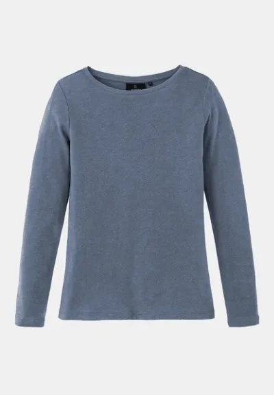recolution Damen Slub Longsleeve aus Bio-Baumwolle  - IRIS - recolution