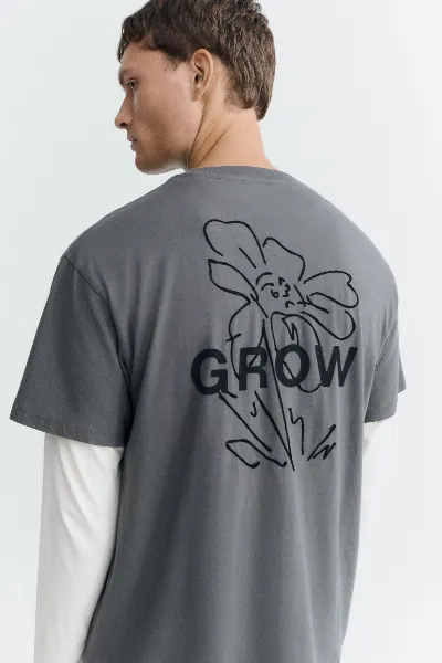 thinking mu Thinking MU Herren vegan T-Shirt Aaron Grow