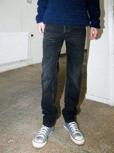 Nudie Jeans Nudie Jeans Jeans aus Biobaumwolle Steady Eddie II - Black Fog