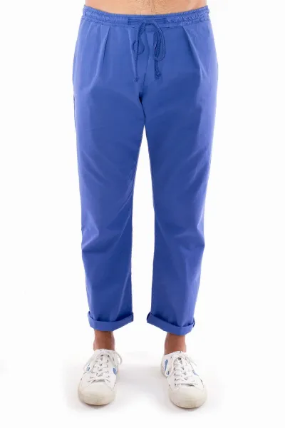RAVENS VIEW IBIZA RAVENS VIEW IBIZA Herren vegan Hose Monaco Klein Blau