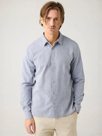 KnowledgeCotton Apparel KnowledgeCotton Apparel Leichtes Twill-Hemd aus Bio-Baumwolle