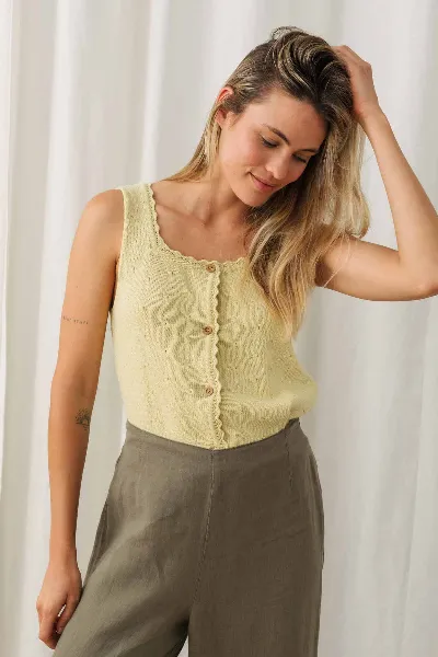 TWOTHIRDS TWOTHIRDS Damen vegan Top Froson