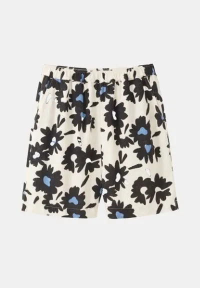 recolution Damen Shorts aus Leinen und LENZING ECOVERO Viskose Mix - FIR BLOOM - recolution