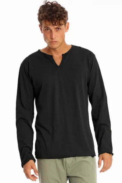 RAVENS VIEW IBIZA RAVENS VIEW IBIZA Herren vegan T-Shirt Lange Ã„rmel Eros