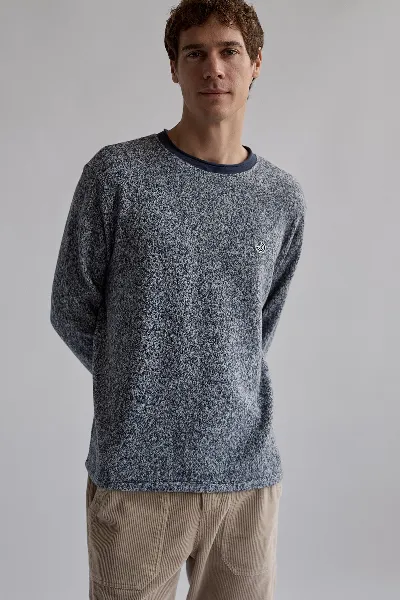 TWOTHIRDS TWOTHIRDS Herren vegan T-Shirt Cushendun Navy Melange