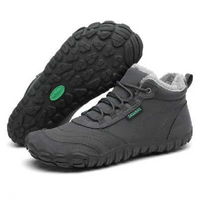 SAGUARO SAGUARO Barfuß-Schuhe vegan Winter-Stiefel warm & weich gefüttert Boots