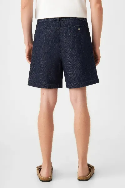 DAWN Dawn Herren vegan Shorts Shorty Lightweight Raw Blau