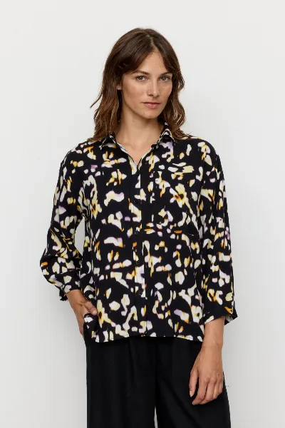 recolution Recolution Damen vegan Bluse Cypress Blurry