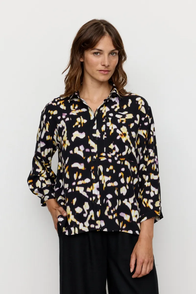 recolution Recolution Damen vegan Bluse Cypress Blurry