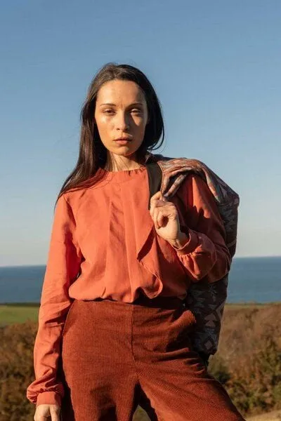 WiDDA berlin WiDDA berlin FRANS Bluse mit Volants aus TENCEL®