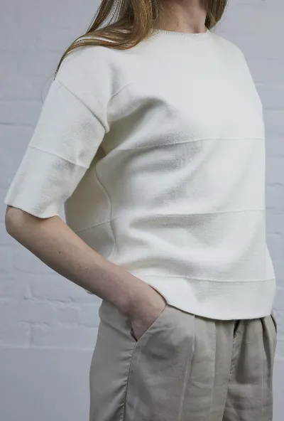 wunderwerk Crewknit punto milano stripe 1/2