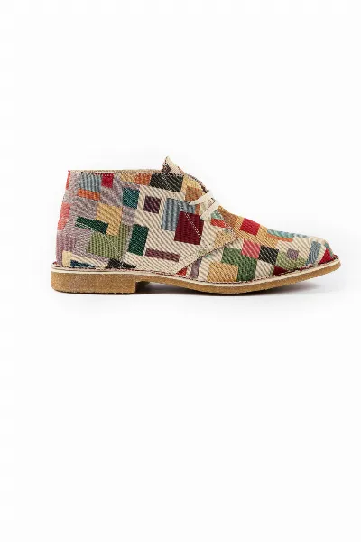 Risorse Future Risorse Future Herren vegan Wüstenstiefel - Giotto Multicolor
