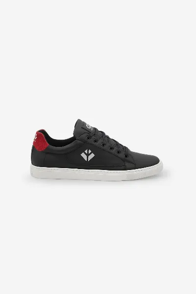 COG COG Herren vegan Sneaker Winton Schwarz Rot