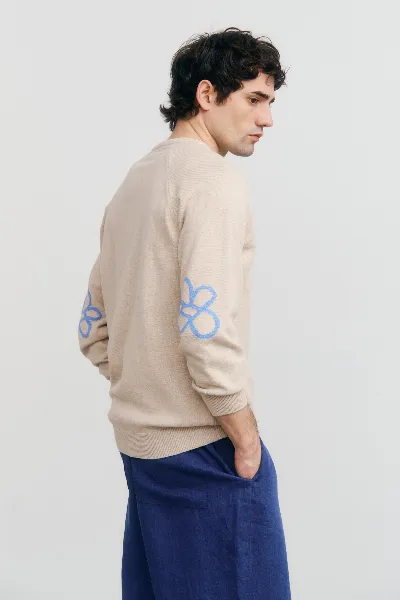 Rotholz Rotholz Herren vegan Strickpullover Lightweight