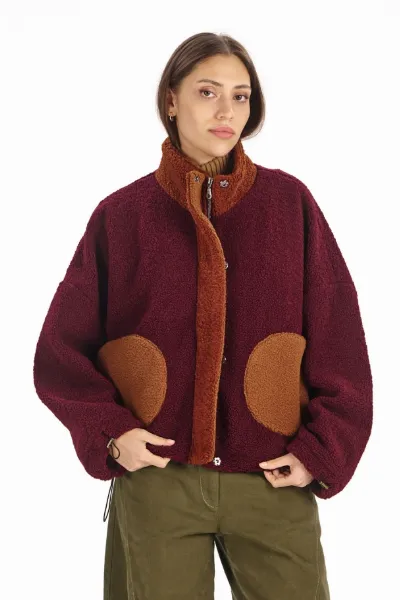 KOMODO KOMODO Damen vegan Jacke Lydia Wein
