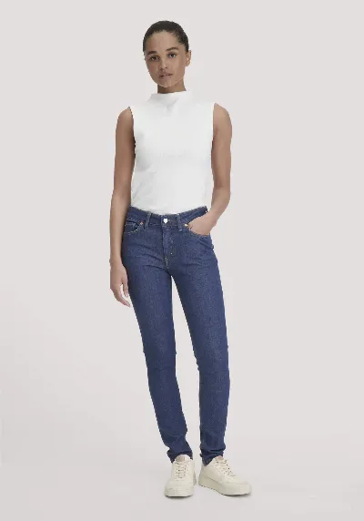 hessnatur hessnatur Damen Jeans LINA Skinny aus Bio-Denim - blau