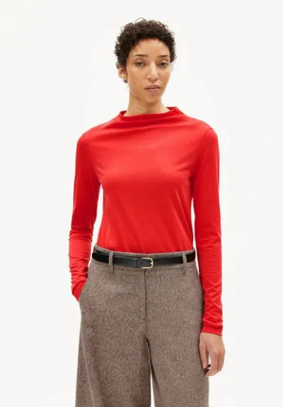 ARMEDANGELS ARMEDANGELS CALUNAA Damen Longsleeve aus Bio-Woll Mix