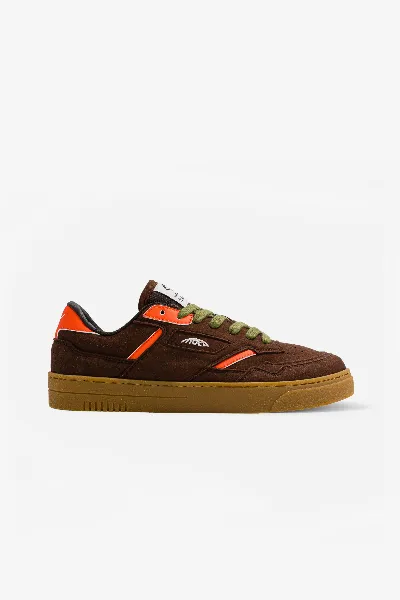 MoEa MoEa Herren vegan Sneakers Origin Low Braun/Orange Corn
