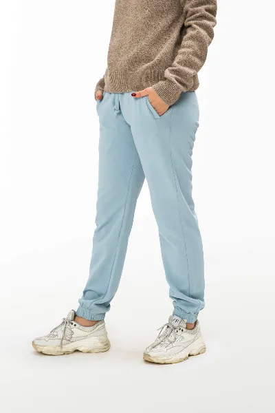 MATONA MATONA Damen vegan Track Pants Blue Fog