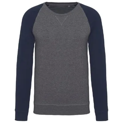 Greenspired Greenspired Zweifarbiges Raglan Sweatshirt French Terry BIO