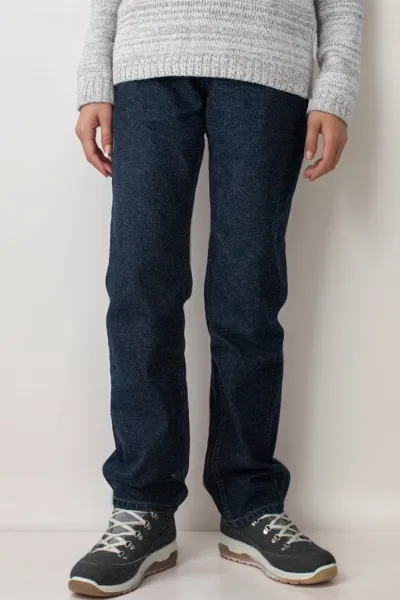 Will's Vegan Store Will's Vegan Store Damen vegan Jeans Classic Straight Leg Blau