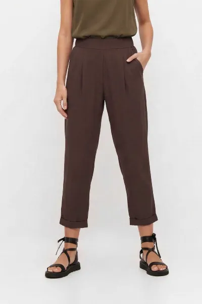 WiDDA WiDDA Damen vegan Hose Jupp Mocha