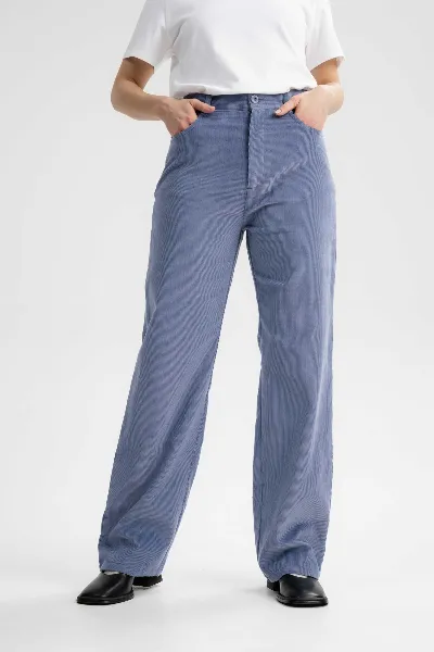 MELA MELA Damen vegan Hose Kord Oorja Tauben