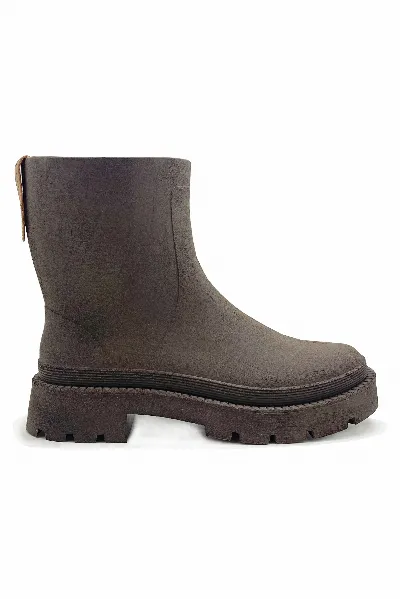 nat-2 nat-2 Damen vegan Regenstiefel Bio Boot 100% Wasserdicht Braun