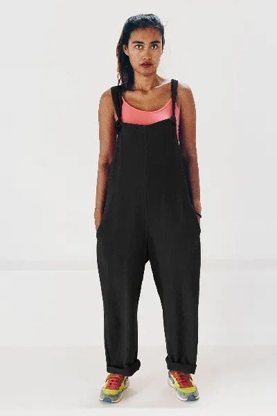 The Driftwood Tales The Driftwood Tales Damen vegan Broekpak - zwart