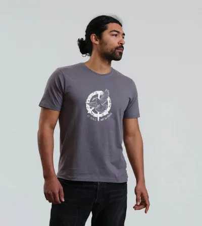 Gary Mash GARY MASH T-Shirt At Peace aus Bio-Baumwolle