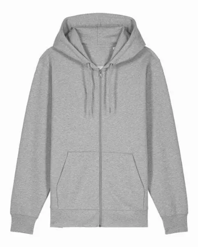 Gary Mash GARY MASH Zipjacke mit Kapuze, Unisex aus Biobaumwolle