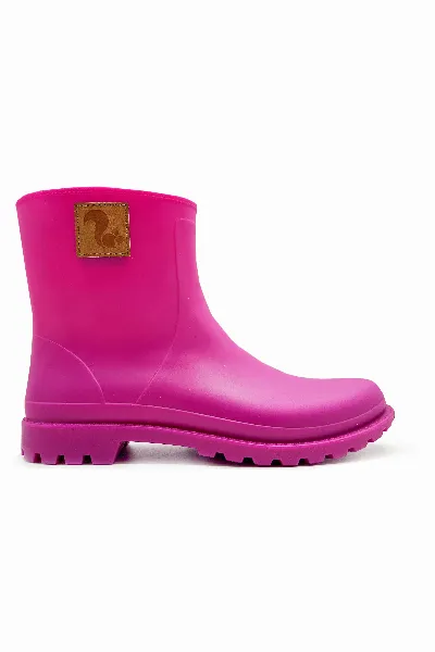 thies thies Damen vegan Regenstiefel 100% Wasserdicht Biologisch Abbaubar Orchidee