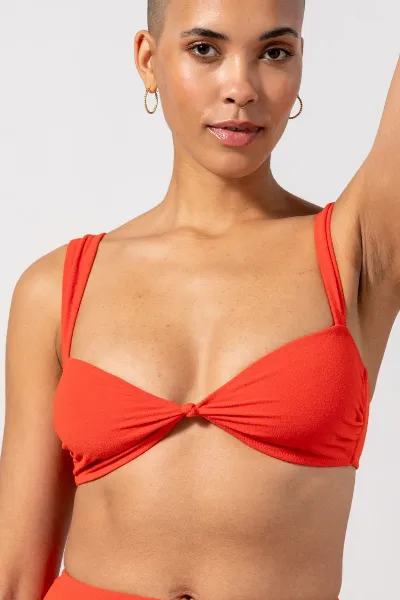 Understatement Understatement Damen vegan Balconette Bikinioberteil Papaya