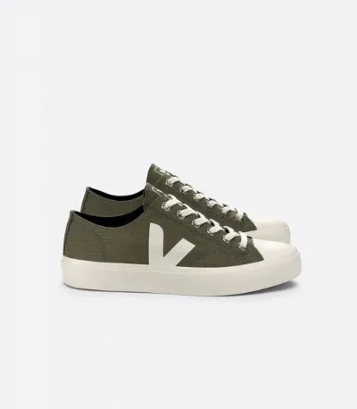 Veja Veja Sneaker - WATA II LOW CANVAS KAKI PIERRE