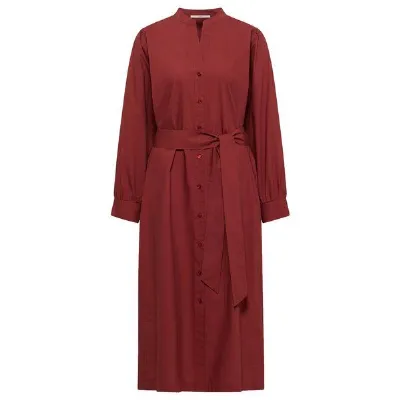 LANIUS LANIUS Langarm-Kleid mit Kräuseln