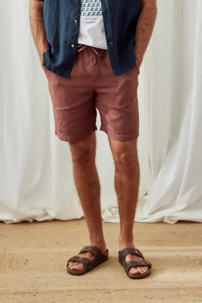 TWOTHIRDS TWOTHIRDS Herren vegan Shorts Bagaat Cappuccino