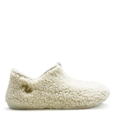 thies Veganer thies ® Eco Teddy Slipper Boots aus weicher, zertifizierter Biobaumwolle