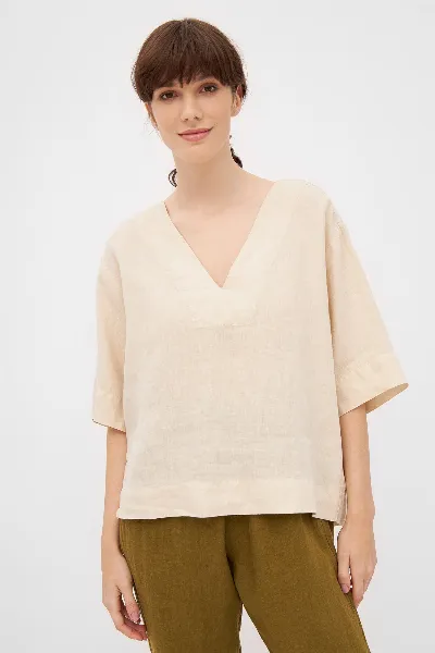 Givn Bluse aus Leinen