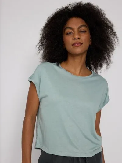 Mazine Mazine Crop-Top aus Ecovero